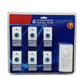 Novex Six Zone Wireless Door Calling Bell System